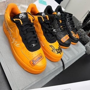 Custom Pete Davidson Airforce Ones